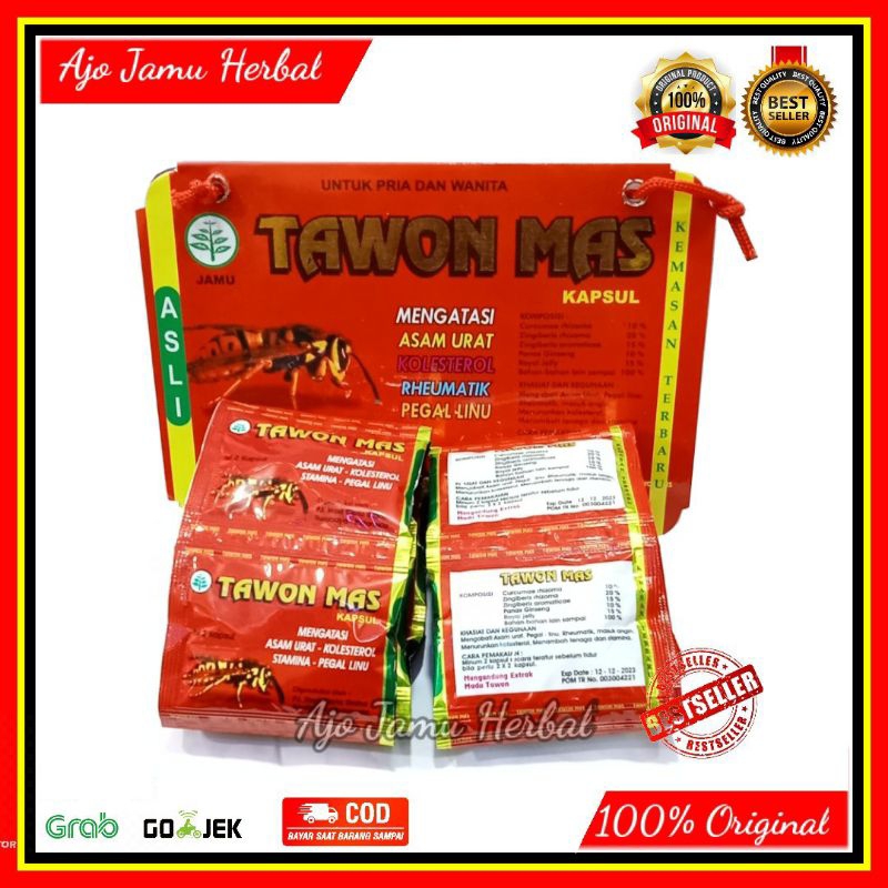 jamu kapsul tawon mas