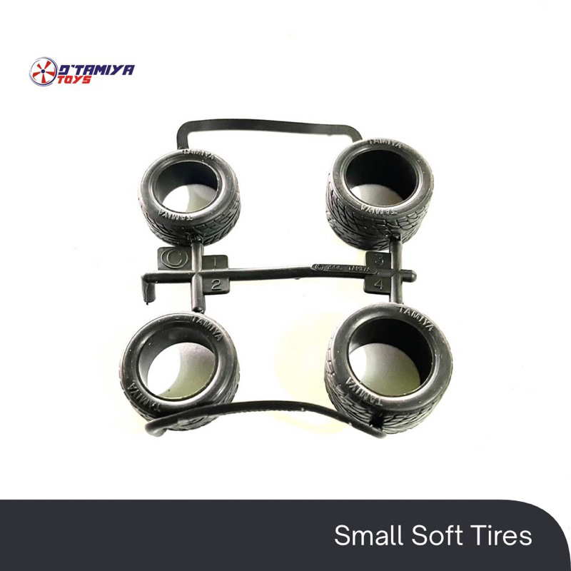 Tamiya Original Ban Small Soft Alur Loose Kit Tamiya Original