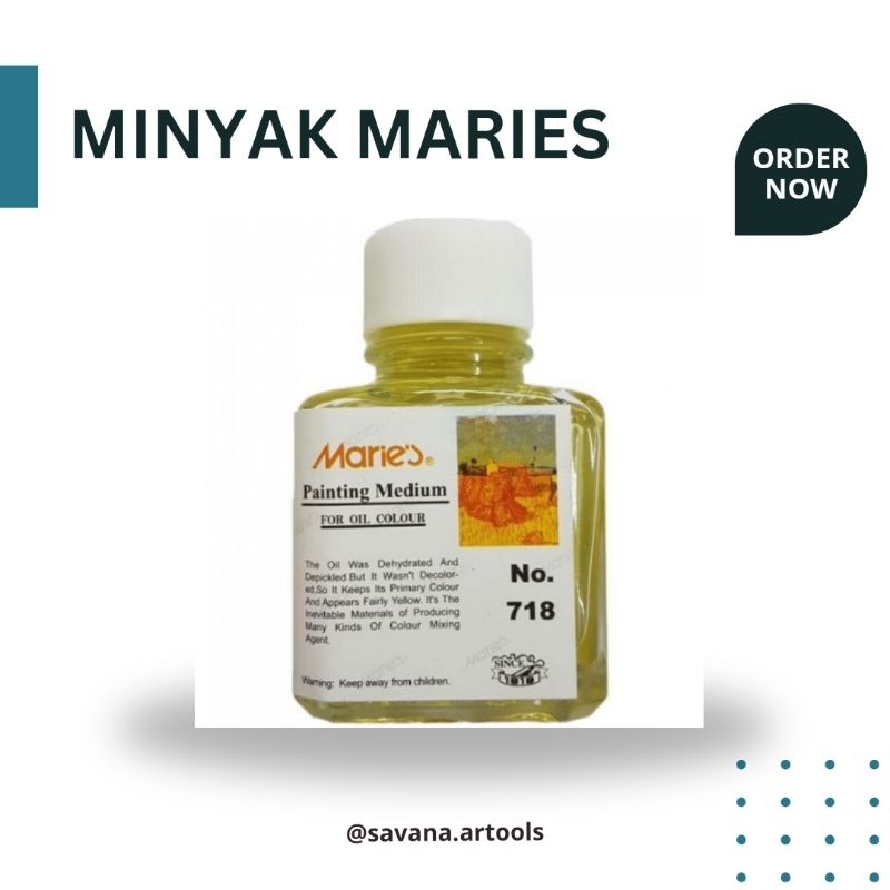 

Minyak Cat Maries/Maries Oil Painting Medium