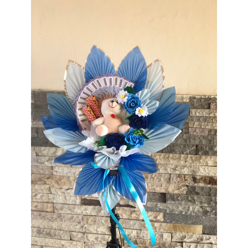 Buket uang silverqueen