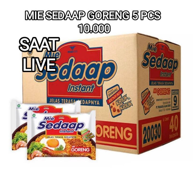 

MIE SEDAAP GORENG 5 PCS