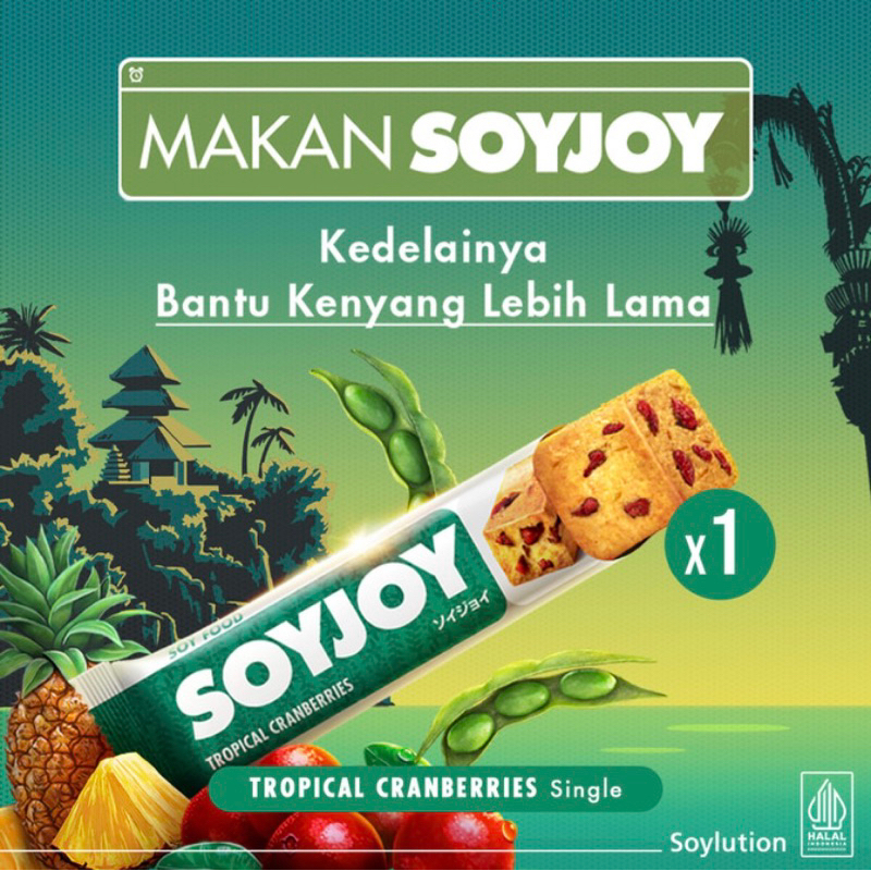 

SoyJoy Tropical Cranberries 30gr / Leaker & Nuts 28gr
