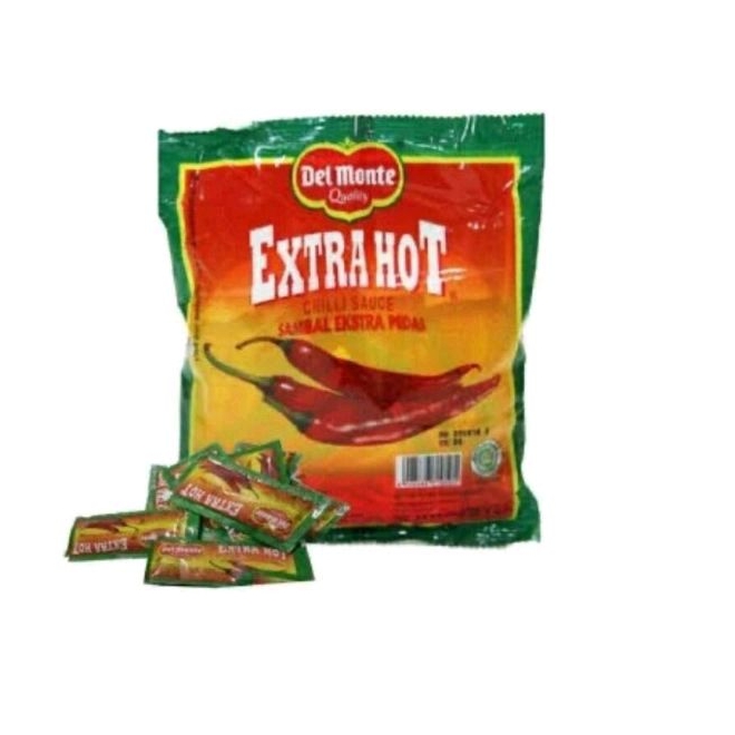

Del Monte Saus Sambal Extra Hot Sachet isi 24