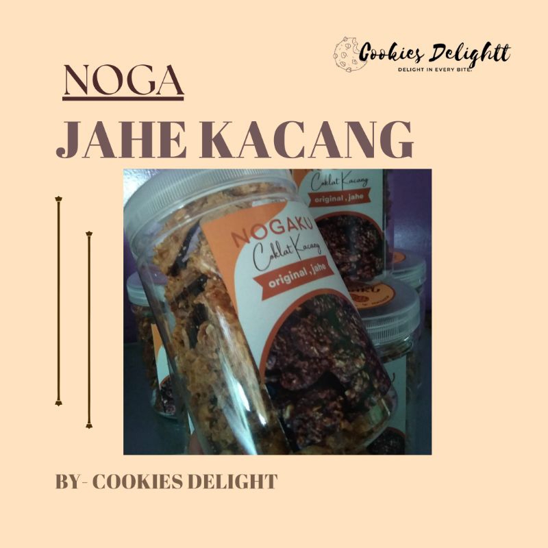 

Kue NOGA Jahe Kacang 250gr by Cookies Delightt