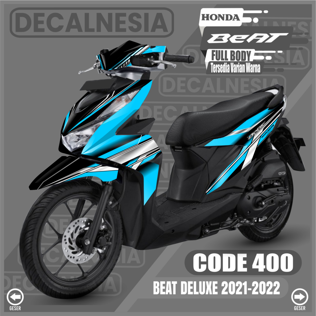 Decalnesia Decal Beat Deluxe 2021 2022 2023 Full Body CBS ISS Stiker Street New Motor Honda Variasi 