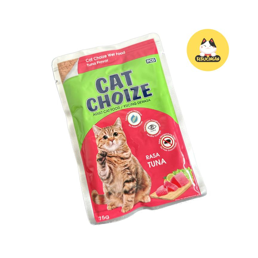 Cat Choize Pouch Cat Wet Food Makanan Kucing Basah 75gr