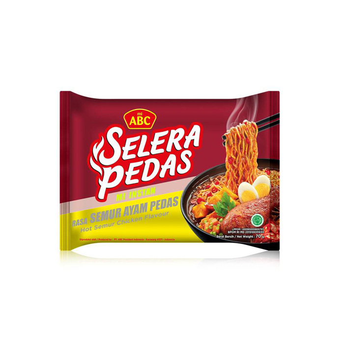 

Abc Rasa Semur Ayam Pedas 70gr