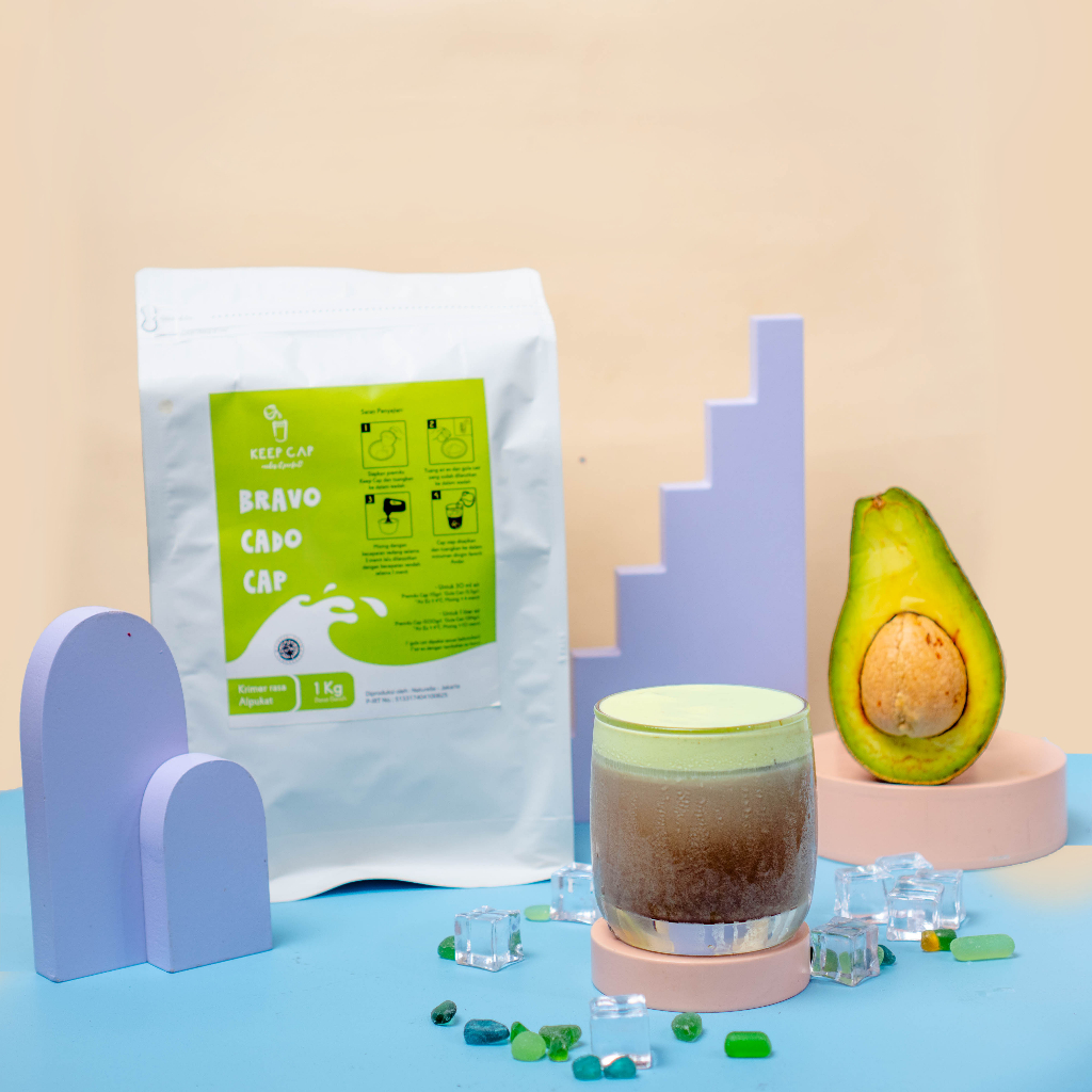 

Keep Cap Bubuk Dalgona Premium rasa Alpukat / Dalgona Avocado Powder