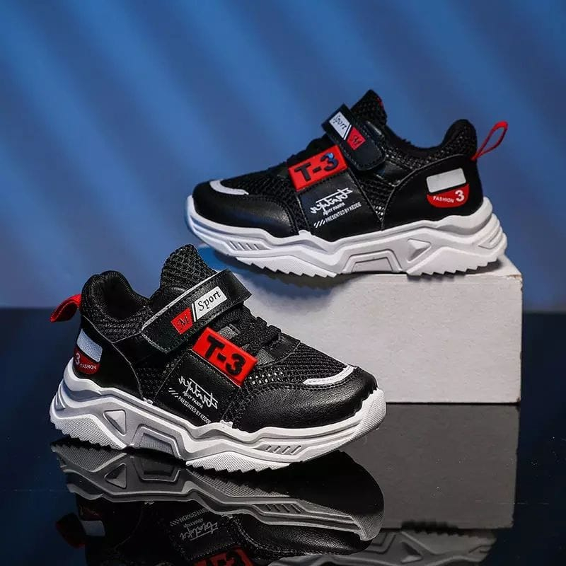 Sepatu Sneakers Anak Laki Laki dan Perempuan Sepatu Anak Sekolah Sneakers Anak Umur 3 - 10 Tahun