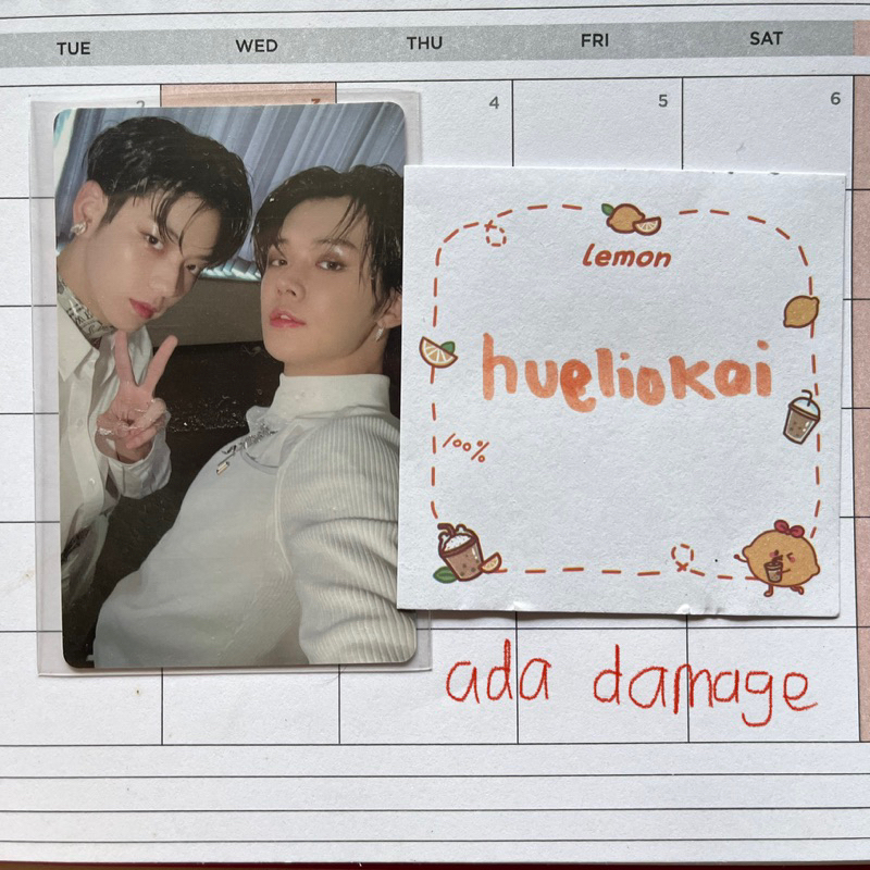 [BISA LANGSUNG CO//read description] photocard pc official tomorrow x together txt yeonjun soobin ye