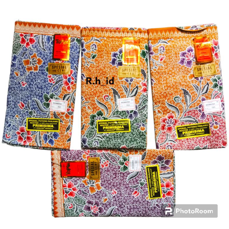 Kain Jarik Samping Tapih Batik Halus Panjang Cap Cent TOPIN NO.721