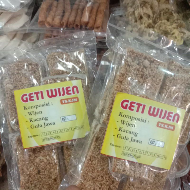 

[200gr] Geti Wijen-Oleh oleh Khas Solo