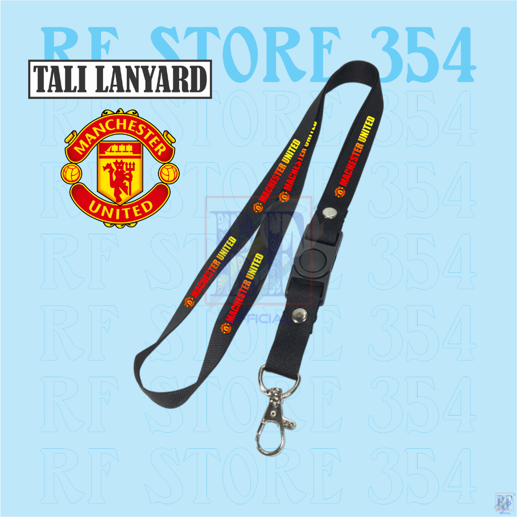 

TALI LANYARD MANCHESTER UNITED | TALI LEHER ID CARD FLASHDISK HP | GANTUNGAN KUNCI MU GGMU GLORY GLORY MAN UNITED