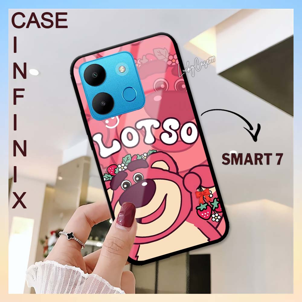 LS780 Softcase Kilau Infinix Smart 7 Smart 6 Ram 2 Ram 3 Smart 5 Softcase Kaca Akrilik Infinix Smart