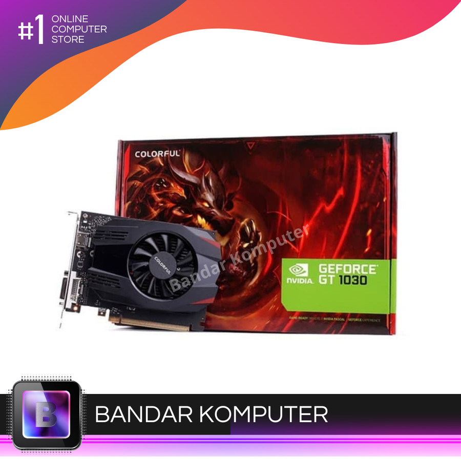 VGA CARD COLORFUL GT 1030 4GB DDR4 GEFORCE NVIDIA