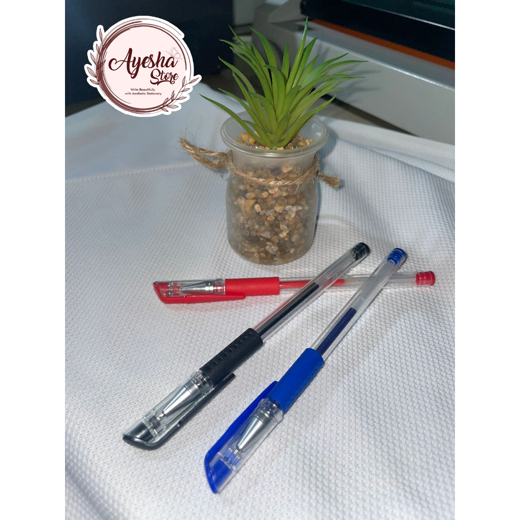 

AYESHA Pulpen Sekolah Kantor Mata Pena Bullet 0.5mm Import