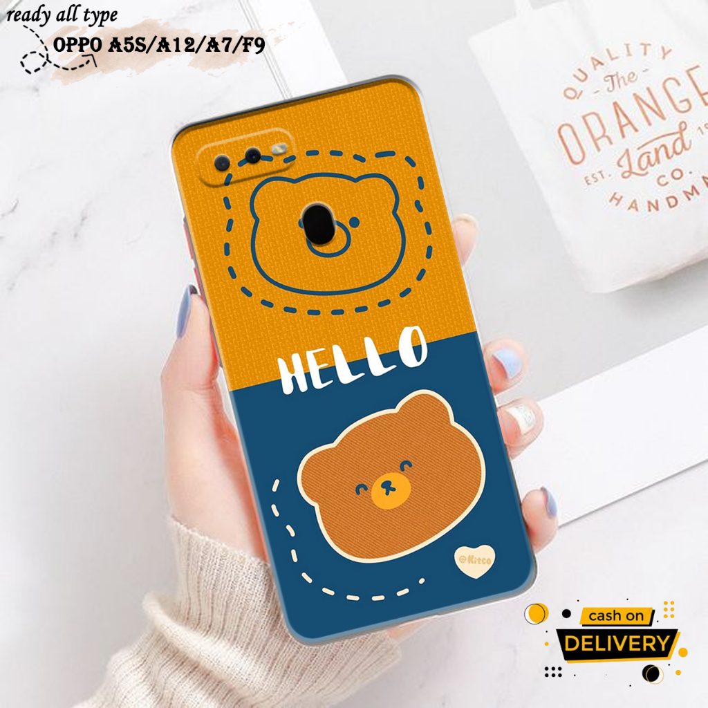 Case Hp Oppo A5S - Oppo A12 - Oppo A7 - Oppo A11K - justyce.id - Casing Motif - Hardcase Softcase - 