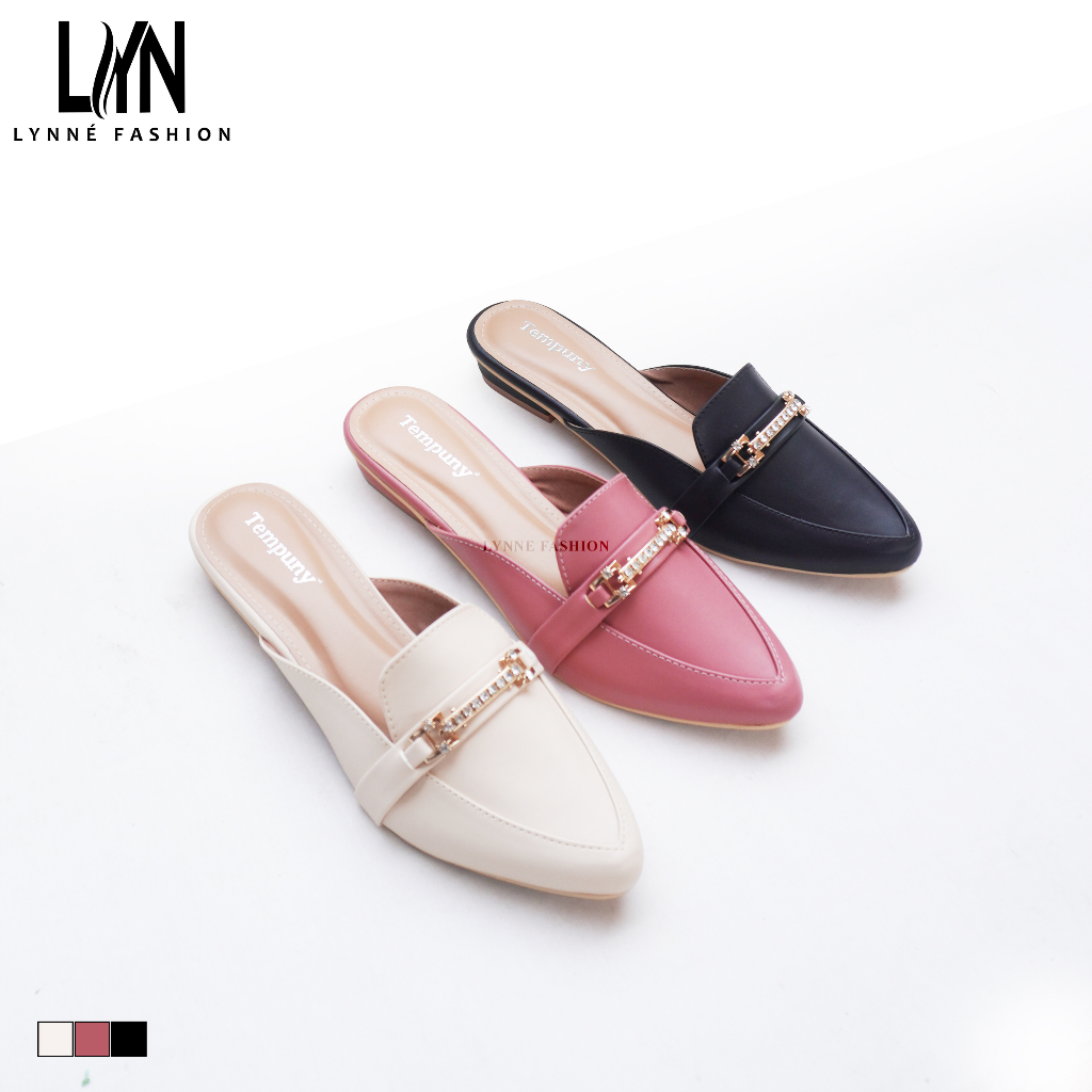 LYN Winola Mules Casual Sandal Slop Wanita