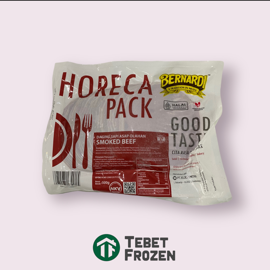 

BERNARDI SMOKE BEEF BULAT 500GRAM - TEBET FROZEN