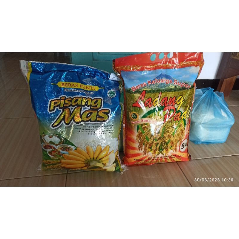 

beras ladang padi & pisang mas 1kg