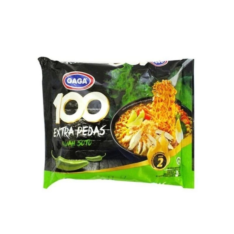 

Mie GAGA 100 Extra Pedas Kuah Soto x 5 pcs