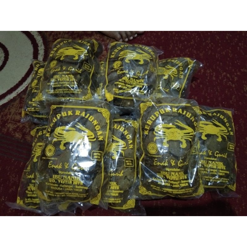 

krupuk poli rajungan