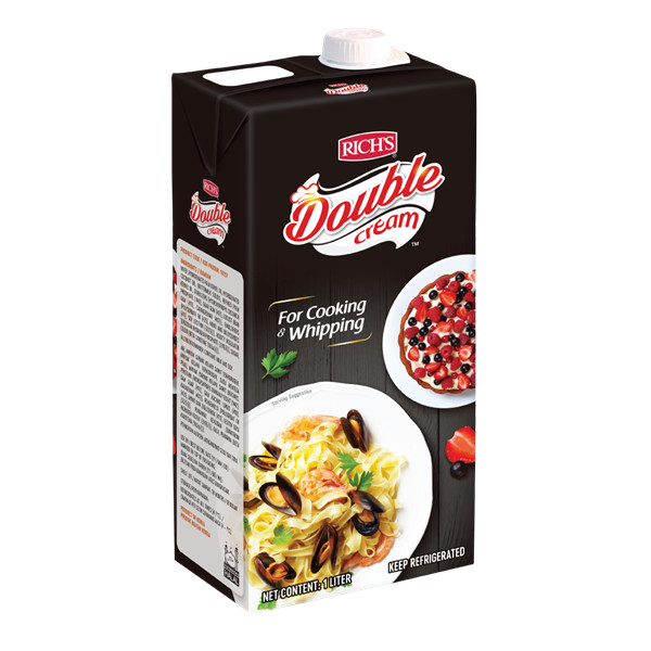 RICH RICHS RICHS Double Cream Cooking & Whipping 1 Liter
