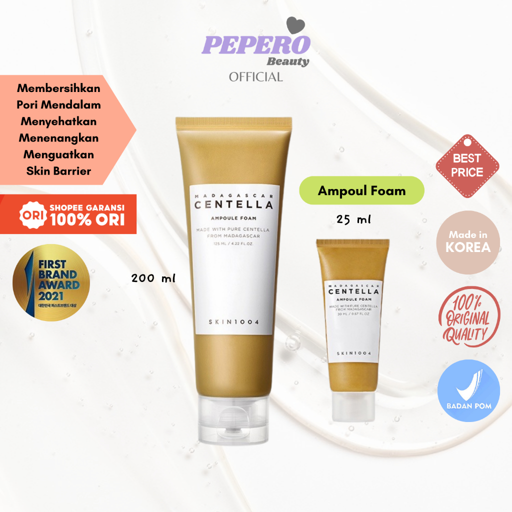 SKIN1004 Madagascar Centella Ampoule Foam 20ml | 125 ml