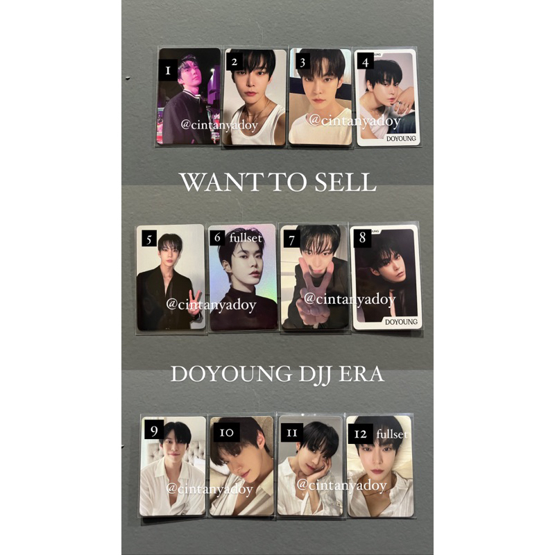 PC/PHOTOCARD/TRADING CARD DOJAEJUNG DOYOUNG