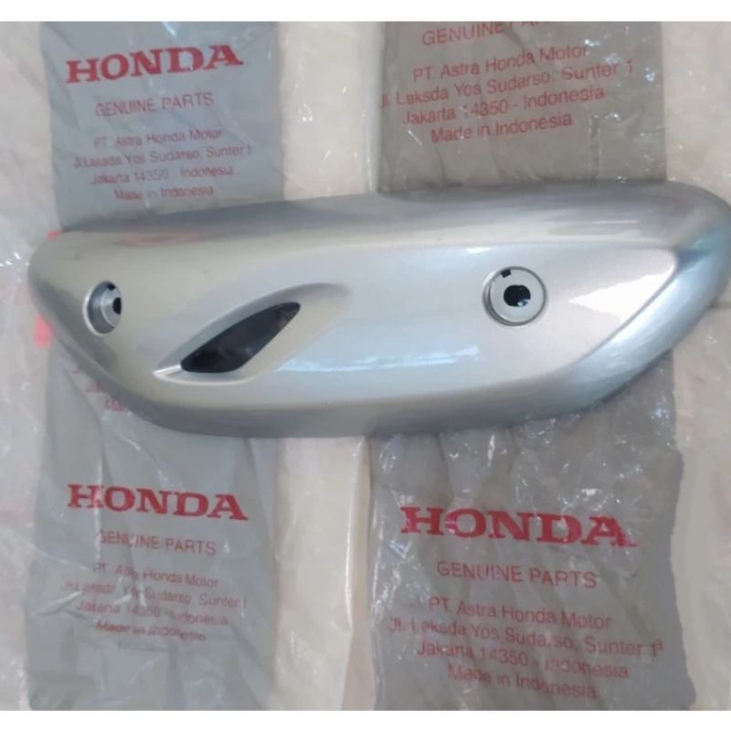 Cover Tutup Knalpot Honda Scoopy 110 Prestige 2021-2024 Original