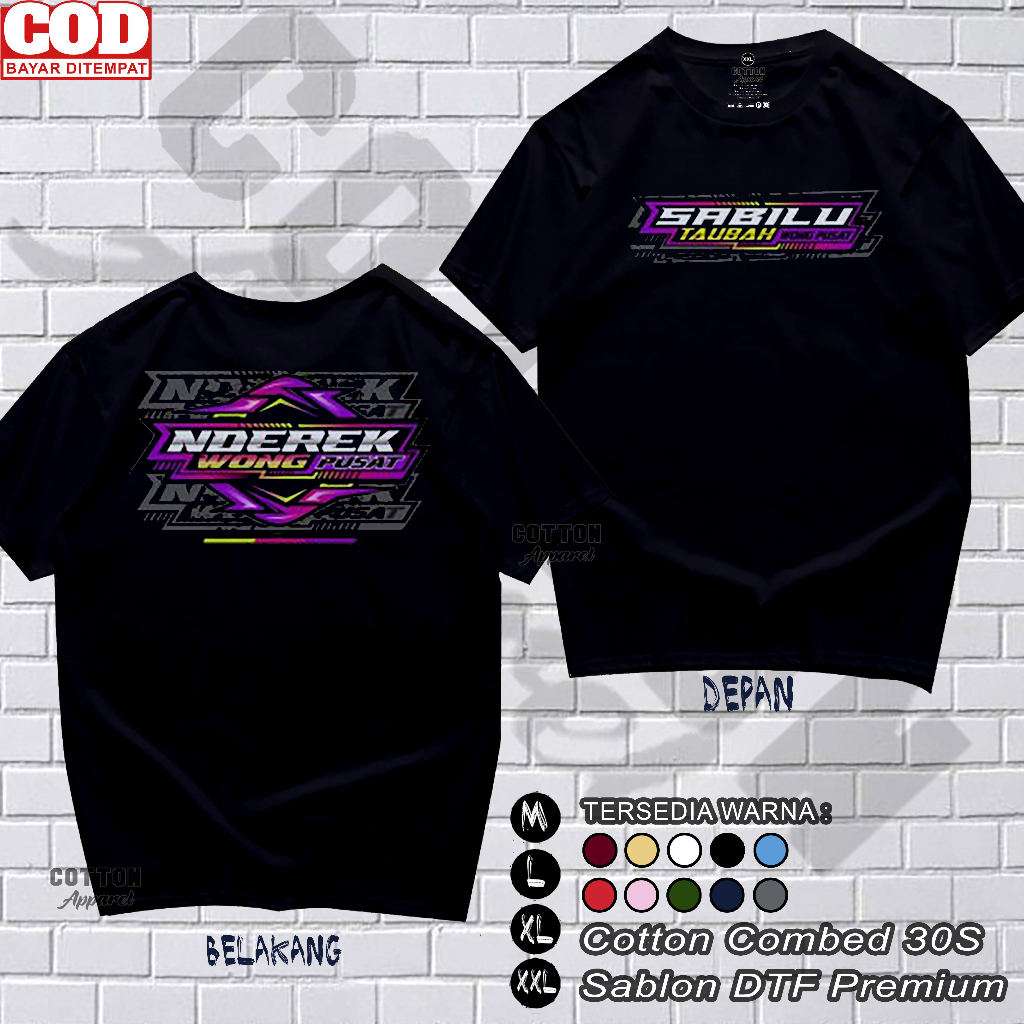 Kaos Resing Nderek Wong Pusat - Sabilu taubah Wong Pusat