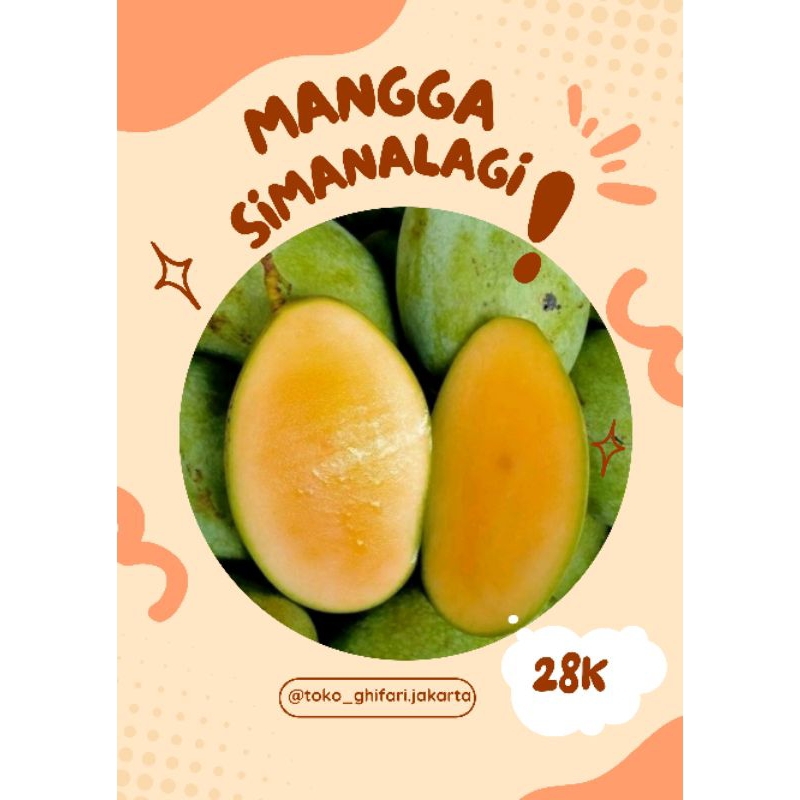 Mangga manalagi 1kg