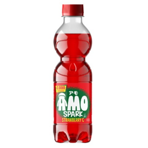 

AMO Minuman soda berkarbonasi - 330ml Strawberry