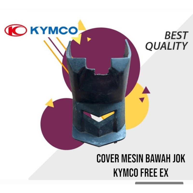 COVER TUTUP MESIN BAWAH JOK KYMCO FREE EX 100 cc SECOND