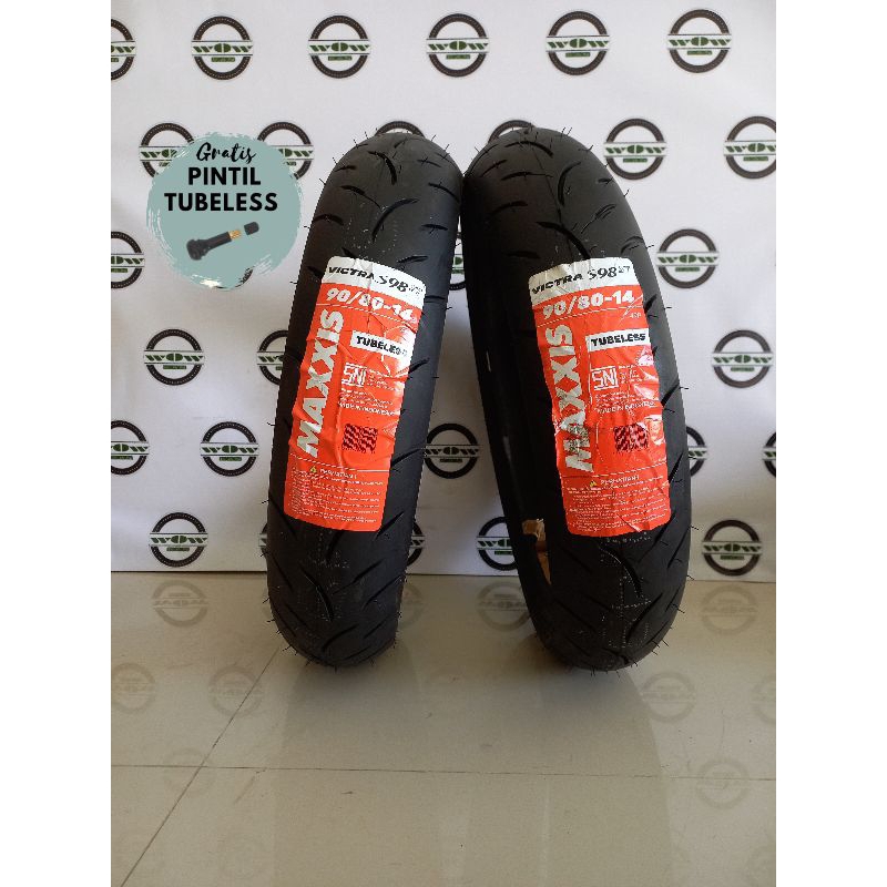 BAN MAXXIS  VICTRA 90/80-14 (ORIGINAL 100%)