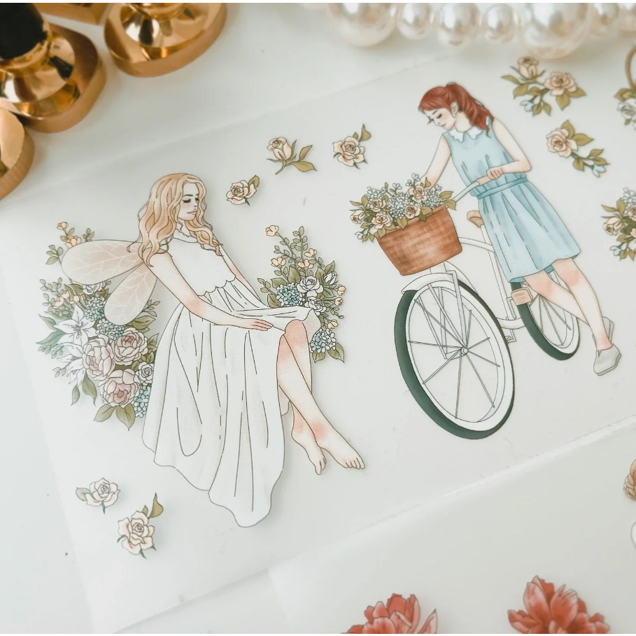 

Windry Ramadhina Bouquetes PET Tape Sticker // Dimino