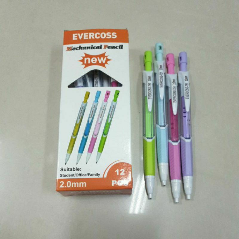 

MECHANICAL PENSIL EVERCROSS 2.0 mm EV-751