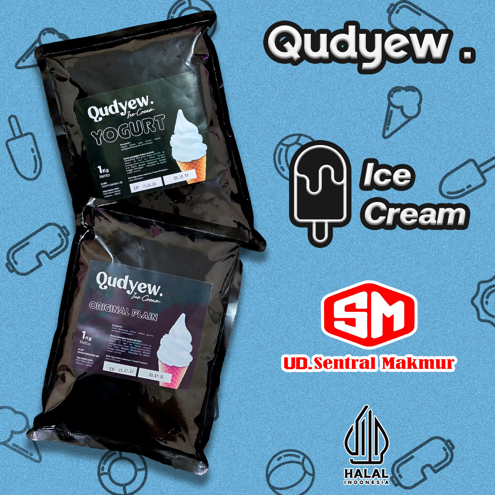 

BUBUK ES KRIM "QUDYEW" ICE CREAM 1 KG