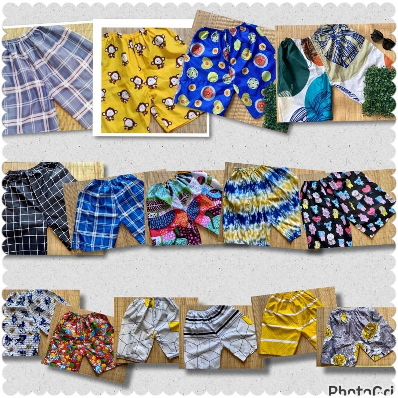 Celana kolor anak dewasa remaja laki-laki perempuan wanita pria katun tebal murah grosir