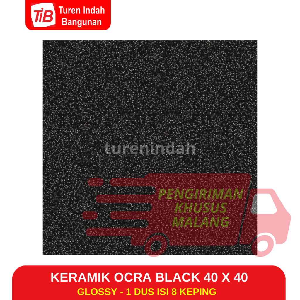 KERAMIK OCRA BLACK 40x40 - KERAMIK LANTAI - KERAMIK 40 X 40 - KERAMIK PROMO - KERAMIK PROMO DI MALAN