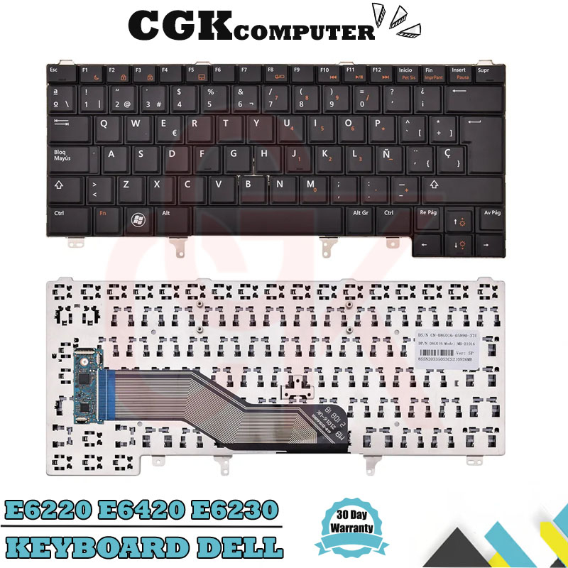 Keyboard Laptop Dell Latitude E5420 E6220 E6320 E6420