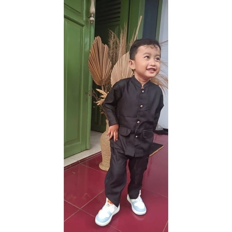 PROMO BELI 1 SET (BAJU DAN CELANA) BONUS UDENG RANDOM,SERAGAM ADAT ANAK SD BANYUWANGI