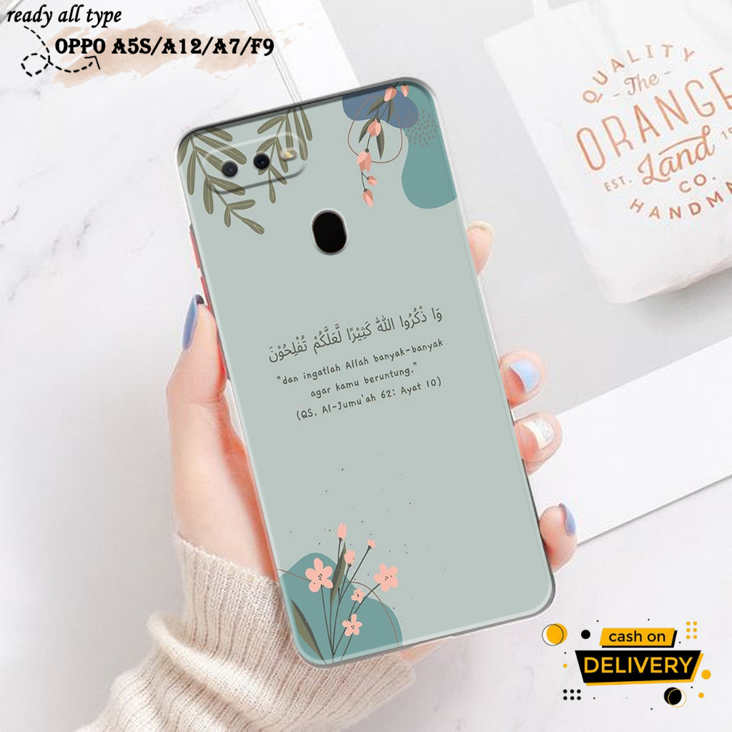 Case Hp Oppo A5S - Oppo A12 - Oppo A7 - Oppo A11K - justyce.id - Casing Motif - Hardcase Softcase - 