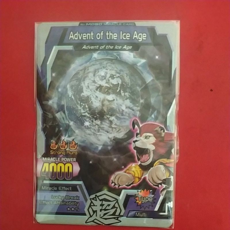 Animal Kaiser Miracle Card Advent of the Ice Age