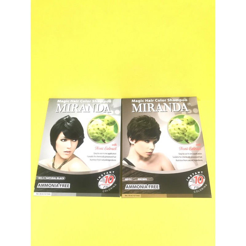 MIRANDA MAGIC HAIR COLOR SHAMPOO