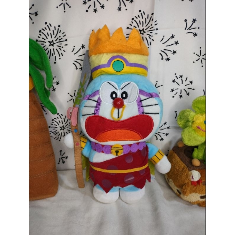 boneka Doraemon kostum purba Doraemon movie
