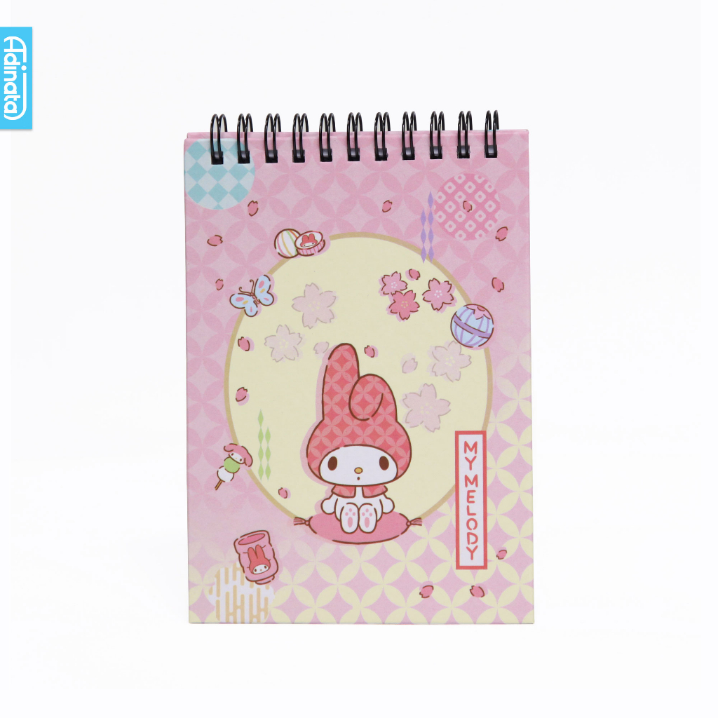 

My Melody A6 Memo Spiral Notebook 2313-4324 - Adinata / Buku Catatan / Memo