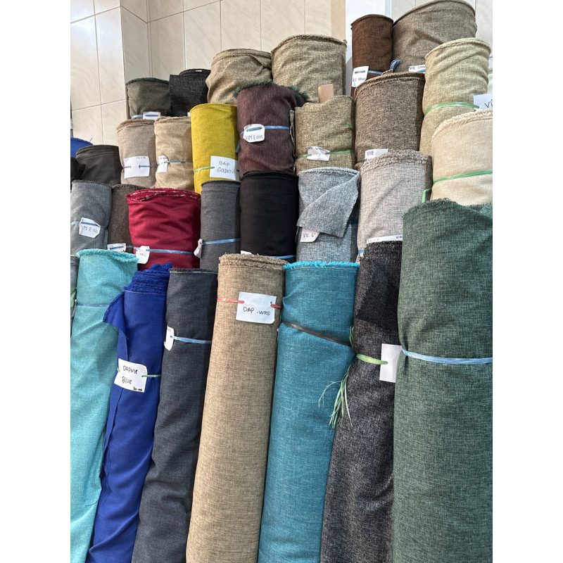 Bamboogrove_ Kain Interior Daphnie Kain Sofa Dekorasi Furniture