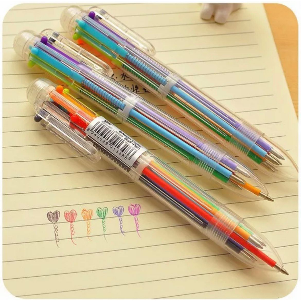 

PULPEN WARNA 6 COLOR in 1