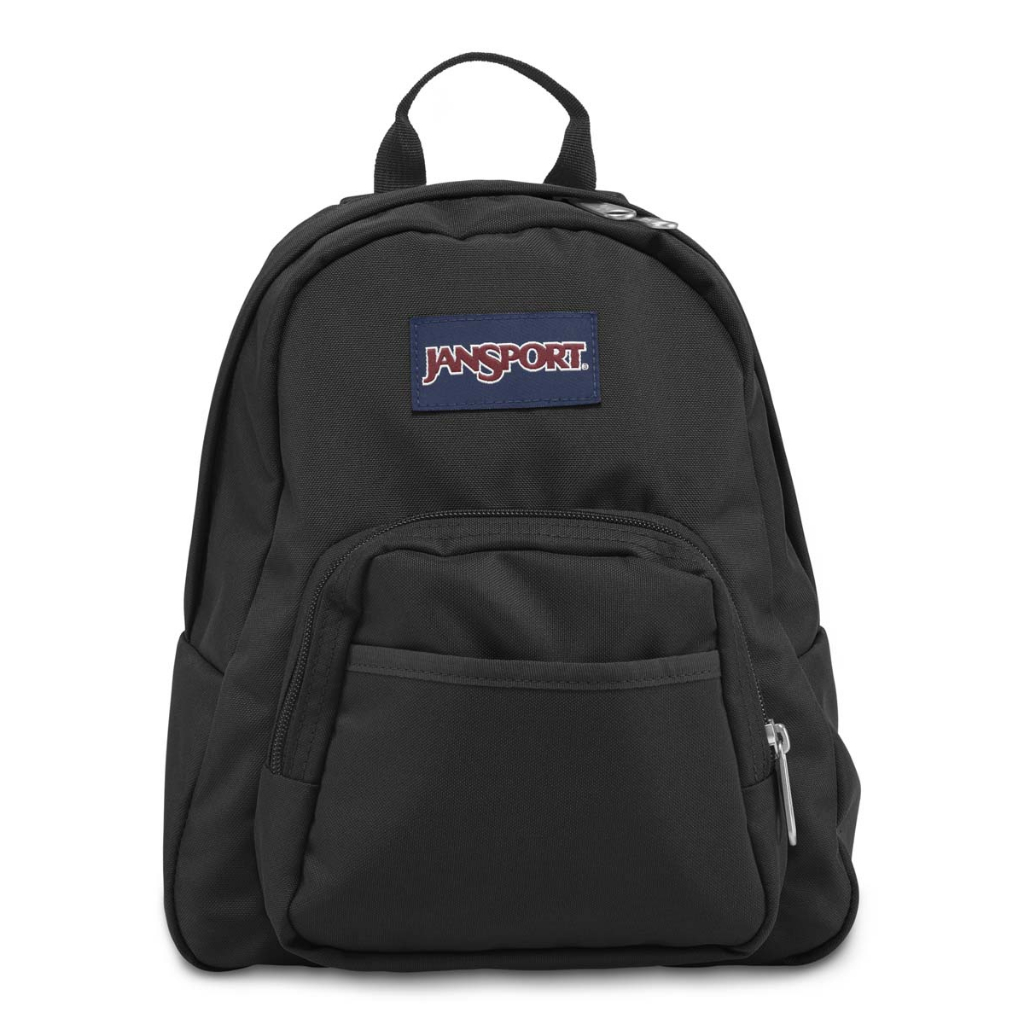 JanSport Paket Bundling Mini Ransel Half Pint Black Waist Bag Fifth Avenue Free Tumbler 500ML